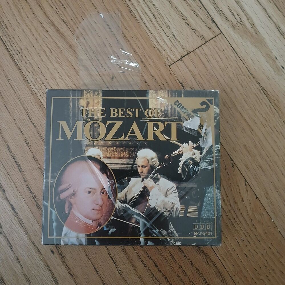 NEW The Best of Mozart 2 Disc Volume 1 & 2 Music Collection CD Set